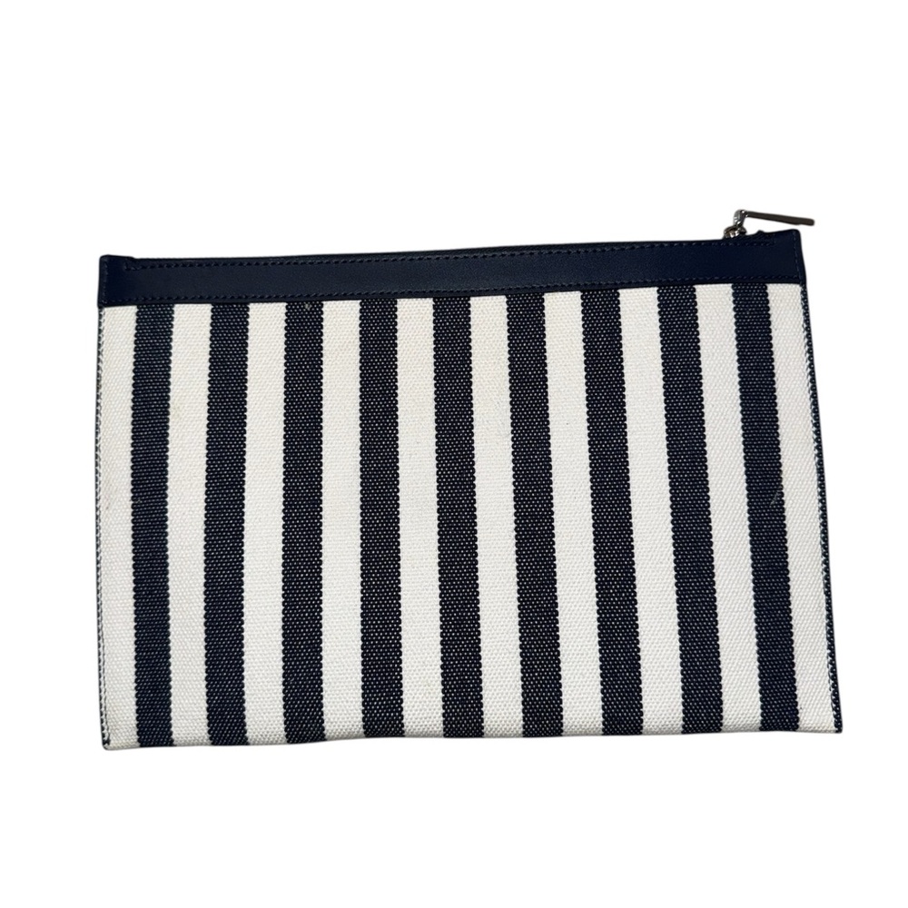 Kate Spade Navy Striped Pouch - Picture 2 of 3